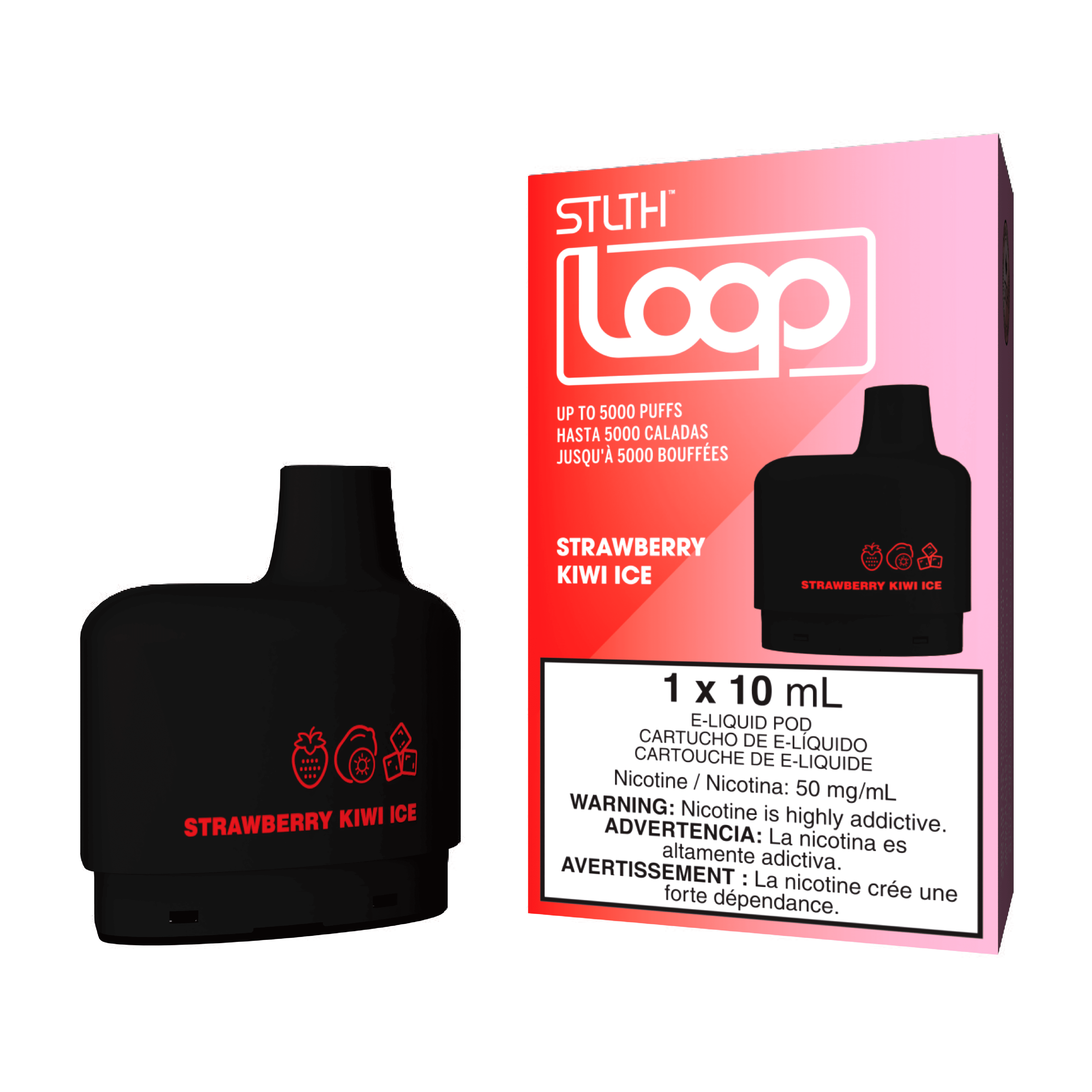 STLTH LOOP Pod | Strawberry Kiwi Ice  - Take a vape ®