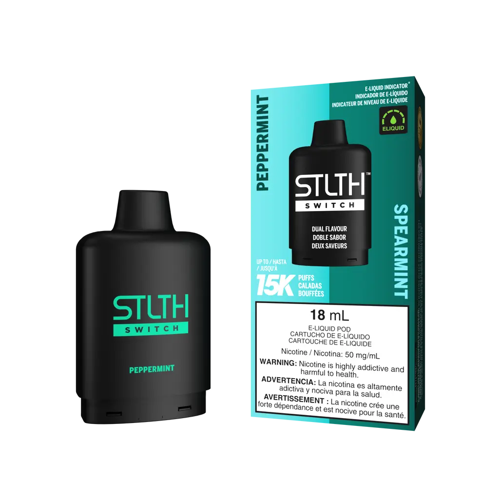 STLTH LOOP Pod 15K | Doble sabor: Peppermint & Spearmint Stlth